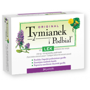 Tymianek i Podbiał, pastylki twarde, 24 szt. - zdjęcie produktu
