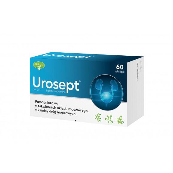 Urosept, tabletki drażowane, 60 szt. - zdjęcie produktu