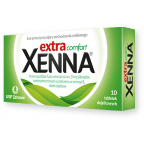 Xenna Extra Comfort, tabletki drażowane, 10 szt. - zdjęcie produktu