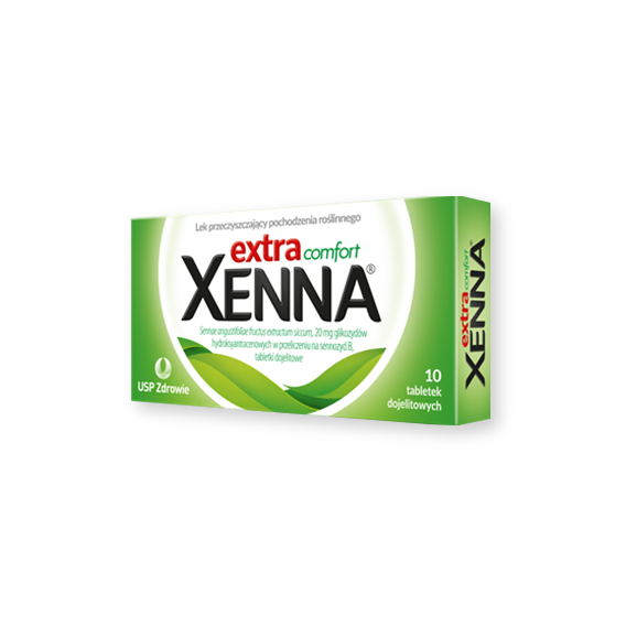 Xenna Extra Comfort, tabletki drażowane, 10 szt. Xenna Extra Comfort, tabletki drażowane, 10 szt. - zdjęcie produktu