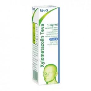 Xylometazolin Teva , 1 mg/ml, butelka, 10 ml - zdjęcie produktu