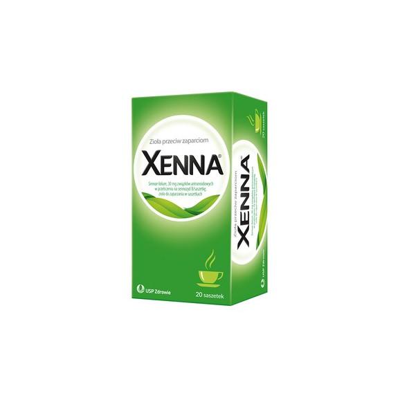 Xenna - 20 saszetek (0,9-1,1g liścia senesu). Xenna - 20 saszetek (0,9-1,1g liścia senesu). - zdjęcie produktu