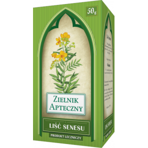 Liść senesu, zioła do zaparzania, 50 g (Herbapol Lublin) - zdjęcie produktu