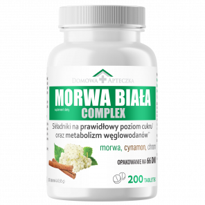 Domowa Apteczka, Morwa Biała Complex, tabletki, 200 szt. - zdjęcie produktu