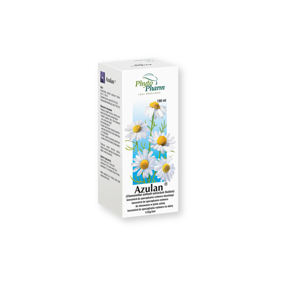 Azulan, koncentrat do sporządzania roztworu, 100 ml Azulan, koncentrat do sporządzania roztworu, 100 ml - zdjęcie produktu