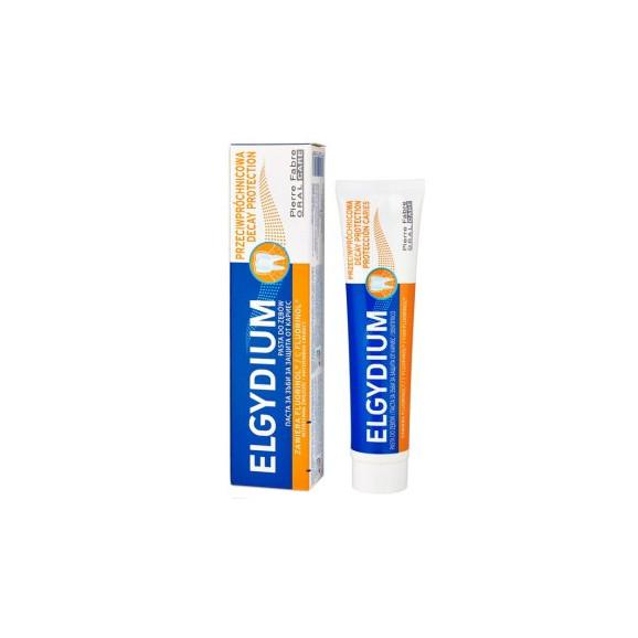 Elgydium, pasta do zębów, przeciwpróchnicowa, 75 ml. Elgydium, pasta do zębów, przeciwpróchnicowa, 75 ml. - zdjęcie produktu