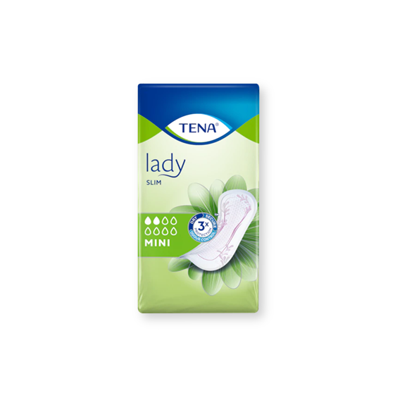 Tena Lady Slim Mini, specjalistyczne podpaski, 20 szt. Tena Lady Slim Mini, specjalistyczne podpaski, 20 szt. - zdjęcie produktu