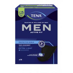 Tena Men Active Fit, wkładki anatomiczne, extra light, 14 szt. - zdjęcie produktu
