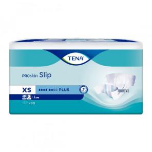 TENA Slip ProSkin Plus, pieluchomajtki, extra small, 30 szt. - zdjęcie produktu