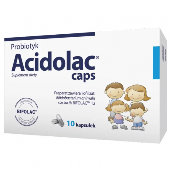 Acidolac caps, kapsułki, 10 szt. Acidolac caps, kapsułki, 10 szt. - zdjęcie produktu