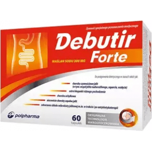 Debutir Forte 300 mg, kapsułki, 60 szt. - zdjęcie produktu