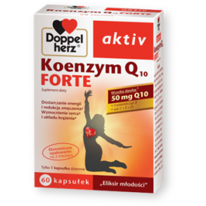 Doppelherz aktiv Koenzym Q10 Forte, kapsułki, 60 szt. - zdjęcie produktu