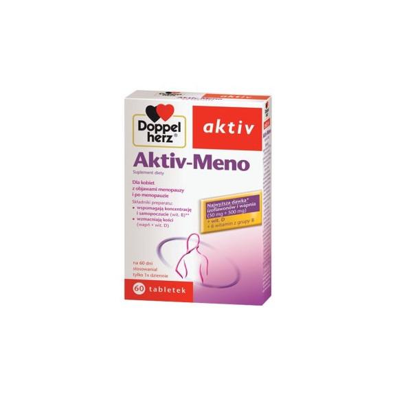 Doppelherz aktiv Aktiv-Meno, tabletki, 60 szt. Doppelherz aktiv Aktiv-Meno, tabletki, 60 szt. - zdjęcie produktu