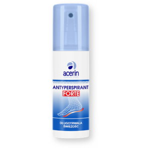 Acerin Antyperspirant Forte, dezodorant do stóp, 100 ml - zdjęcie produktu