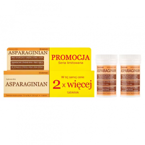 Asparaginian Magnez Potas, tabletki, 100 szt. (Uniphar) - zdjęcie produktu