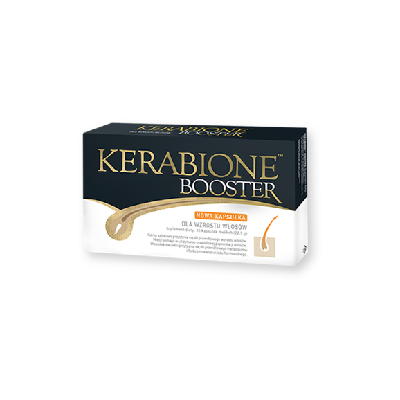 Kerabione Booster, kapsułki, 30 szt. Kerabione Booster, kapsułki, 30 szt. - zdjęcie produktu
