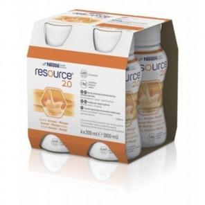 Resource Protein o smaku morelowym – dietetyczny środek spożywczy specjalnego przeznaczenia medycznego (4 x 200 ml) - zdjęcie produktu