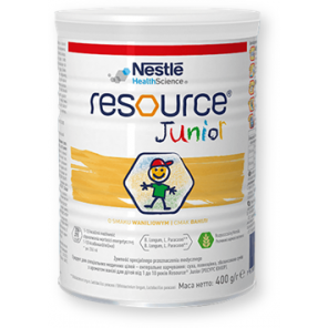 Resource Junior, proszek o smaku waniliowym, 400 g - zdjęcie produktu