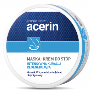 Acerin Zdrowe Stopy, maska-krem do stóp, 125 ml - zdjęcie produktu