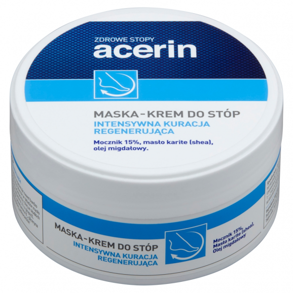 Acerin Zdrowe Stopy, maska-krem do stóp, 125 ml - zdjęcie produktu