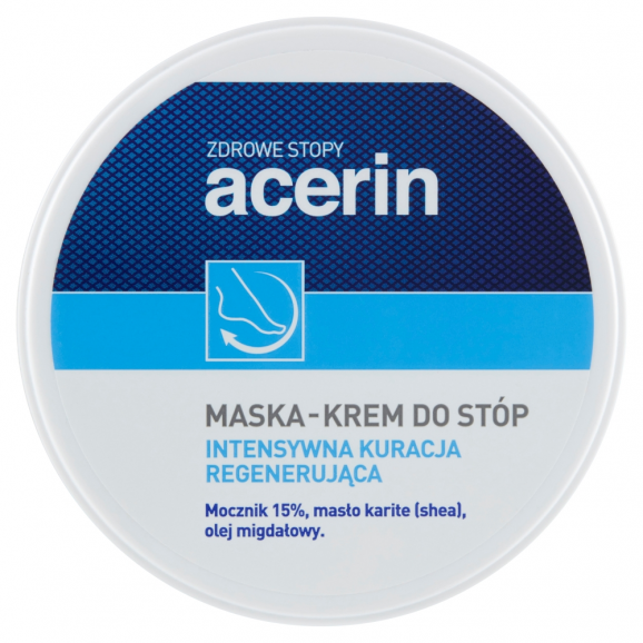 Acerin Zdrowe Stopy, maska-krem do stóp, 125 ml - zdjęcie produktu