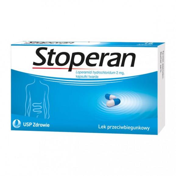 Stoperan, 2 mg, kapsułki twarde, 18 szt. Stoperan, 2 mg, kapsułki twarde, 18 szt. - zdjęcie produktu