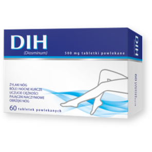 DIH, 500 mg, tabletki powlekane, 60 szt. - zdjęcie produktu