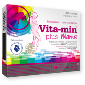 Olimp Vita-Min Plus Mama, kapsułki, 30 szt. - zdjęcie produktu