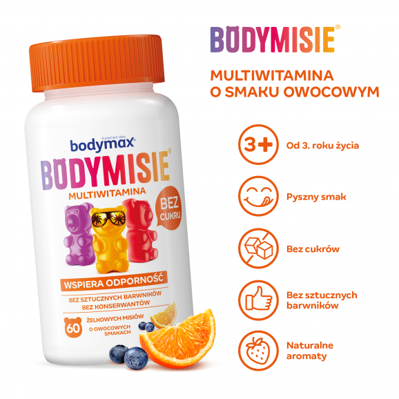 Bodymax BODYMISIE żelki dla dzieci, 60 szt. - zdjęcie produktu