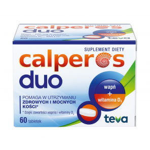 Calperos Duo, tabletki, 60 szt - zdjęcie produktu