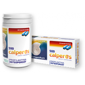 Calperos 500, 200 mg jonów wapnia, kapsułki twarde, 200 szt. - zdjęcie produktu