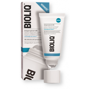 Bioliq Dermo, antyperspirant 48h, roll-on, 50 ml - zdjęcie produktu
