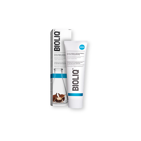 Bioliq Dermo, krem kojąco-wzmacniający do cery naczynkowej, 50 ml Bioliq Dermo, krem kojąco-wzmacniający do cery naczynkowej, 50 ml - zdjęcie produktu