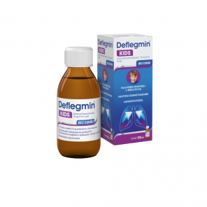 Deflegmin Kids, syrop, 120 ml - zdjęcie produktu