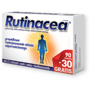 Rutinacea Complete, tabletki, 90 szt. + 30 szt. - zdjęcie produktu