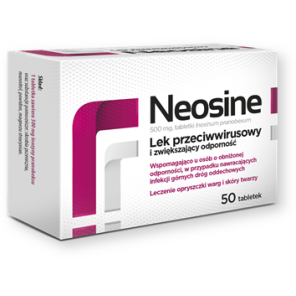 Neosine, 500 mg, tabletki, 50 szt. - zdjęcie produktu