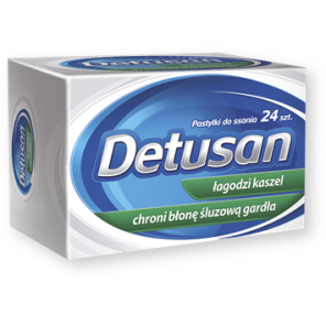 Detusan, pastylki do ssania, 24 szt - zdjęcie produktu