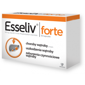 Esseliv forte, 300 mg, kapsułki twarde, 50 szt - zdjęcie produktu