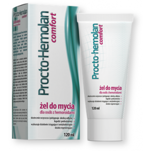 Procto-Hemolan Comfort, żel do mycia dla osób z hemoroidami, 120 ml - zdjęcie produktu
