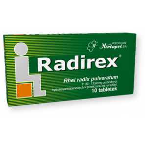 Radirex, tabletki, 10 szt. - zdjęcie produktu