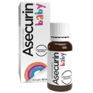 Asecurin baby, krople, 10 ml - zdjęcie produktu