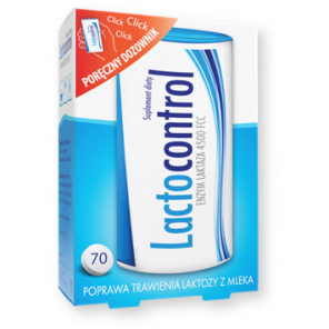 Lactocontrol, tabletki powlekane, 70 szt. - zdjęcie produktu