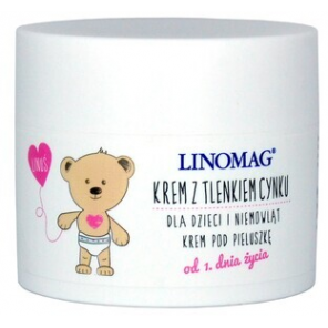 Linomag, krem z tlenkiem cynku dla dzieci i niemowląt, 50 ml - zdjęcie produktu