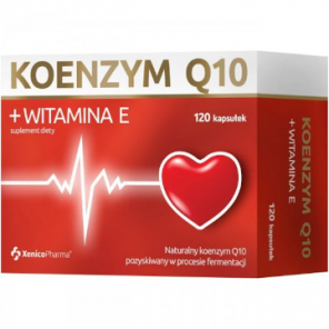 Naturell Koenzym Q10 + E, kapsułki, 120 szt. - zdjęcie produktu