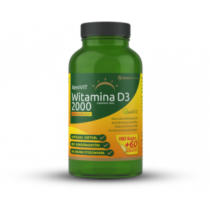 XeniVIT Witamina D 2000, kapsułki miękkie, 240 szt. - zdjęcie produktu