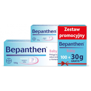 Zestaw Promocyjny Bepanthen Baby, maść ochronna, 100 g + 30 g GRATIS - zdjęcie produktu