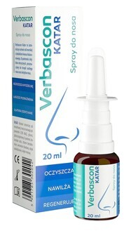 Verbascon Katar, spray do nosa, 20 ml.