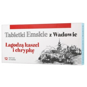 Tabletki Emskie z Wadowic, tabletki do ssania, 12 szt. - zdjęcie produktu