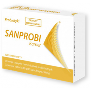 Sanprobi Barrier, kapsułki, 40 szt. - zdjęcie produktu
