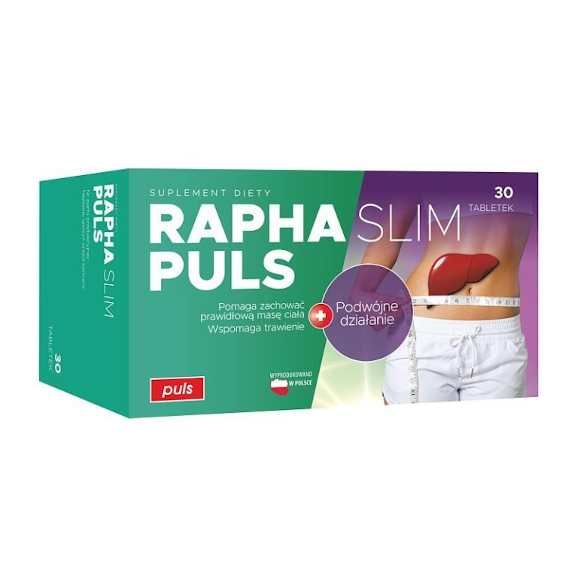 Raphaslim Puls, 30 tabl. Raphaslim Puls, 30 tabl. - zdjęcie produktu